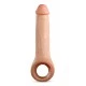PERFORMANCE PLUS THRIVE 2.5 INCH SILICONE PENIS XTENDER BEIGE Maximize seu potencial com o extensor peniano Performance Plus Thrive da Blush. Projetado para aqueles que exigem perfeição, este extensor de 8,75 polegadas aumenta o comprimento e a circunferência, adicionando impressio