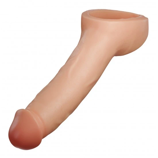PERFORMANCE PLUS THRIVE 2.5 INCH SILICONE PENIS XTENDER BEIGE Maximize seu potencial com o extensor peniano Performance Plus Thrive da Blush. Projetado para aqueles que exigem perfeição, este extensor de 8,75 polegadas aumenta o comprimento e a circunferência, adicionando impressio