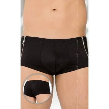 Boxer com fechos Preto M