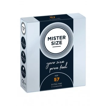 Mister Size 57 mm 3 pack