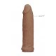 Sê o melhor (e o maior) partido. As formas, texturas e cores super realistas deste dildo conferem-lhe uma aparência e uma sensação como se fosse um pénis verdadeiro! Feito de TPE sem ftalato, este material esponjoso imit