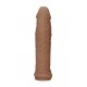 Sê o melhor (e o maior) partido. As formas, texturas e cores super realistas deste dildo conferem-lhe uma aparência e uma sensação como se fosse um pénis verdadeiro! Feito de TPE sem ftalato, este material esponjoso imit