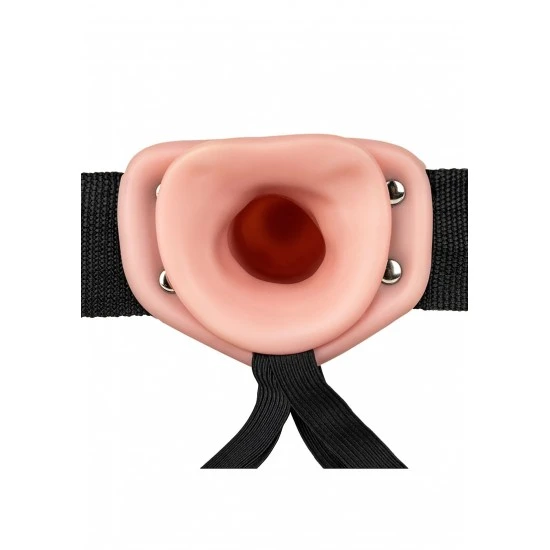Vibrating Hollow Strap-on No Balls - 8/ 20,5 cm Vibrating Hollow Strap-on No Balls - 8/ 20,5 cm