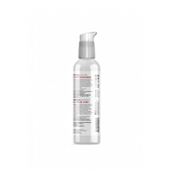 Lubrificante Swiss Navy 4 in 1 Straw-Kiwi Pleasures 118 ml Swiss Navy 4-em-1 Lubricante Morango Kiwi é um lubrificante quente e aromatizado que pode ser usado para quantidades ilimitadas de diversão. Uma massagem sensual simples, preliminares provocantes, diversão oral ou brinca