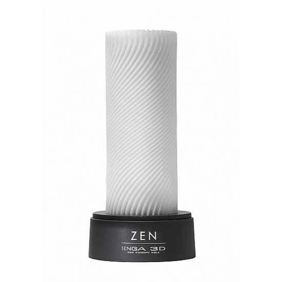 3D - Zen O prazer assumiu uma forma totalmente nova. Zen 3D. Item de prazer masculino. Armazenar num lugar seco, fresco e escuro. Mantenha longe das crianças. Esta é uma novidade. Ler sempre as instruções dentro de orientações e