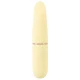 Cuties Mini Vibe Yellow 5. Gen Mini vibrador da 5ª Geração CutiesPonta vibratória achatada com textura estimulanteVibrações intensas que vão fundoFácil de usarDesign elegante em cor pastelA textura de diamante facilita a fixaçãoSilicone aveludado com
