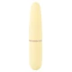 Cuties Mini Vibe Yellow 5. Gen Mini vibrador da 5ª Geração CutiesPonta vibratória achatada com textura estimulanteVibrações intensas que vão fundoFácil de usarDesign elegante em cor pastelA textura de diamante facilita a fixaçãoSilicone aveludado com