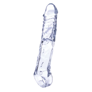 NMC 7.5 INCH PENIS EXTENDER WITH BALL STRAP CLEAR