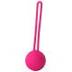 Flirts é a coleção Dream Toys que tem cores vivas e embalagens que lembram primavera, céu azul, dias de sol e flores. Esta bola Kegel da etiqueta Flirts é feita de silicone macio e seguro para o corpo e possui uma c