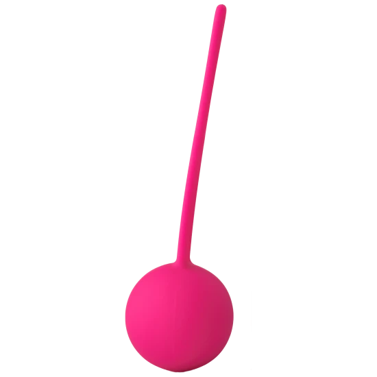 Flirts é a coleção Dream Toys que tem cores vivas e embalagens que lembram primavera, céu azul, dias de sol e flores. Esta bola Kegel da etiqueta Flirts é feita de silicone macio e seguro para o corpo e possui uma c