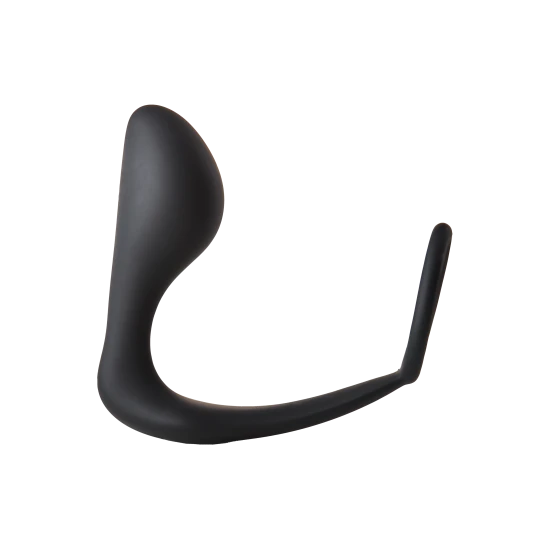 Este plug anal FantASStic tem um anel peniano acoplado. Ele é feito de silicone suave para maior conforto. O plug se move para frente e para trás para massagear a próstata com cada impulso dos quadris. O anel acoplado po