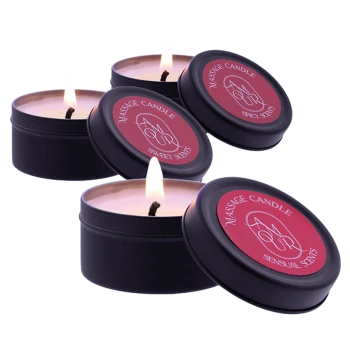 AMOUR Velas de Massagem 3 Aromas