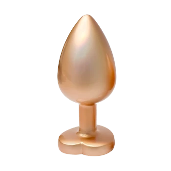 GLEAMING LOVE PEARL GOLD PLUG LARGE