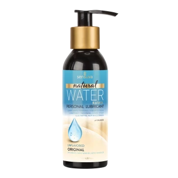 SENSUVA NATURAL WATER-BASED PERSONAL LUBRICANT ORIGINAL UNFLAVORED 125ML