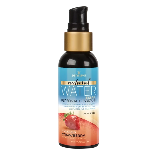 A Fórmula Natural Saborizada à Base de Água da Sensuva é um lubrificante pessoal limpo e de alta qualidade que parece o mais próximo da sua própria lubrificação natural. Feito com ingredientes saudáveis ​​e seguros para