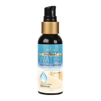 SENSUVA Lubrificante Pessoal Natural à Base de Água Original Sem Sabor 57ml