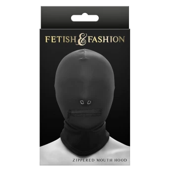 FETISH & FASHION Capuz com Fecho na Boca