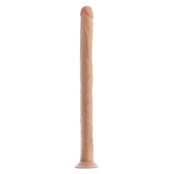 DR. SKIN 19 INCH DILDO BEIGE