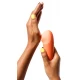 ROMP SWITCH X Pulsador compactoCom a tecnologia Pleasure Air6 intensidadesPilhas incluídas Felicidade orgástica para iniciantes!O vibrador Switch X da ROMP com Pleasure Air Technology para orgasmos intensos em pouco tempo. Vibrações d
