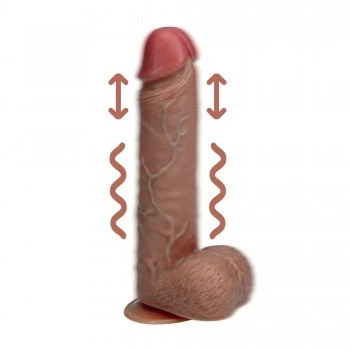 Realista com Vibração e Thrusting - 8 / 20,5 cm - Moreno