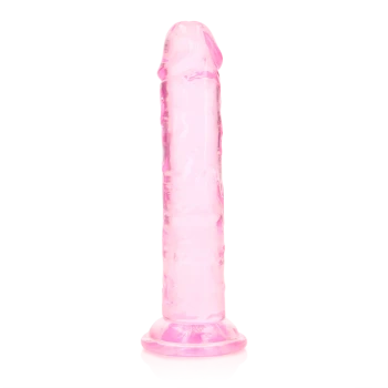 Dildo realista reto com ventosa - 6'' / 14,5